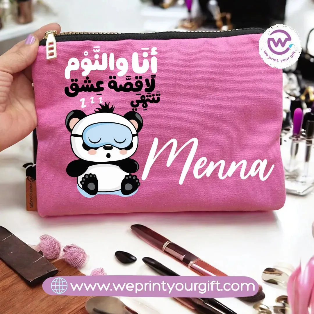 Makeup & Pencil Case- Panda