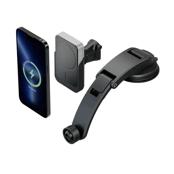 Matrix Universal Magnetic Car Charger with Air Vent & Dash Mount   Matrix Universal Magnetic Power Bank 5000mAh