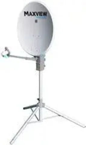 MaxView Portable Satellite Dish For Mobile Homes & Caravans tripod-mounted KIT [BRAND NEW]