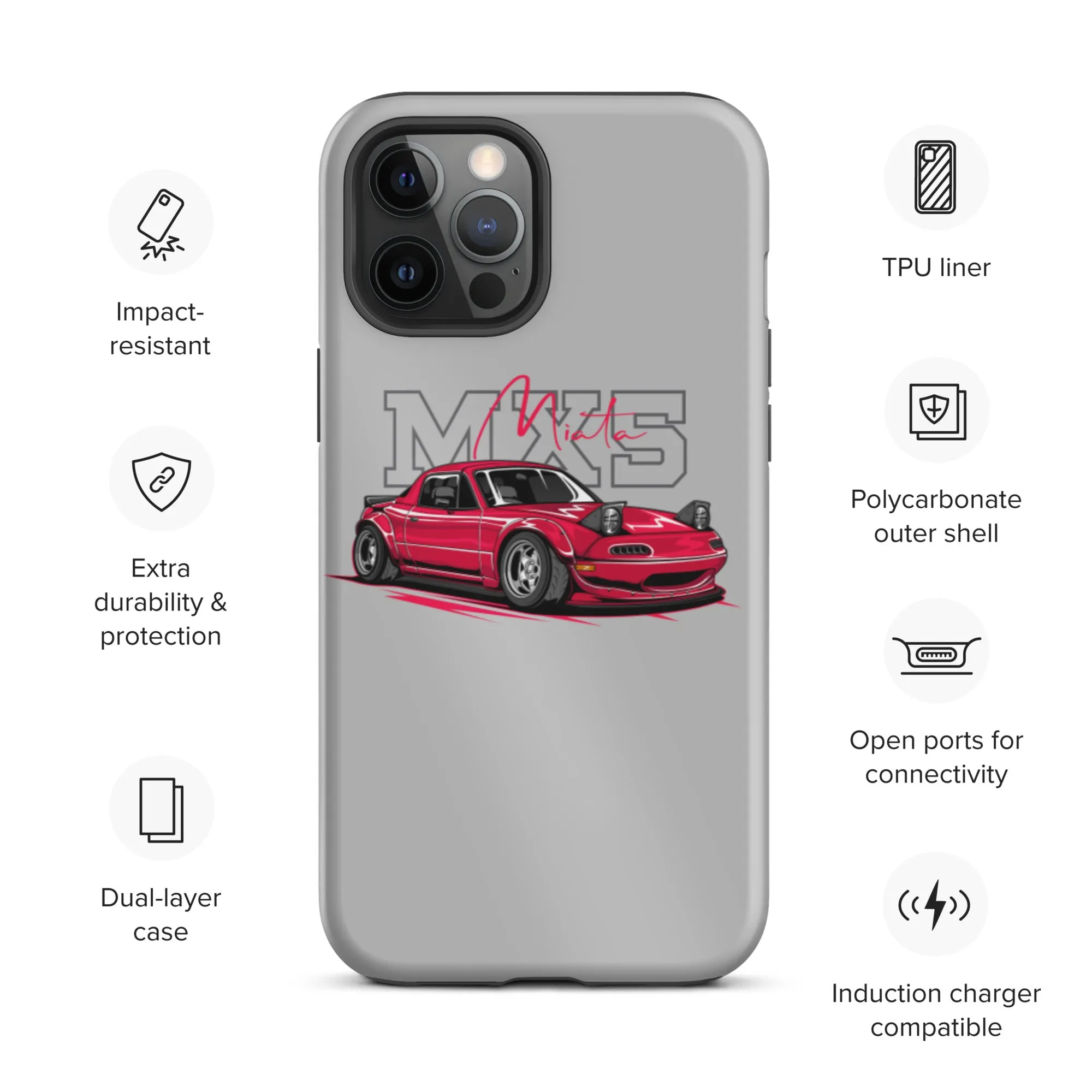 Miata MX5 Premium Car Culture iPhone Case