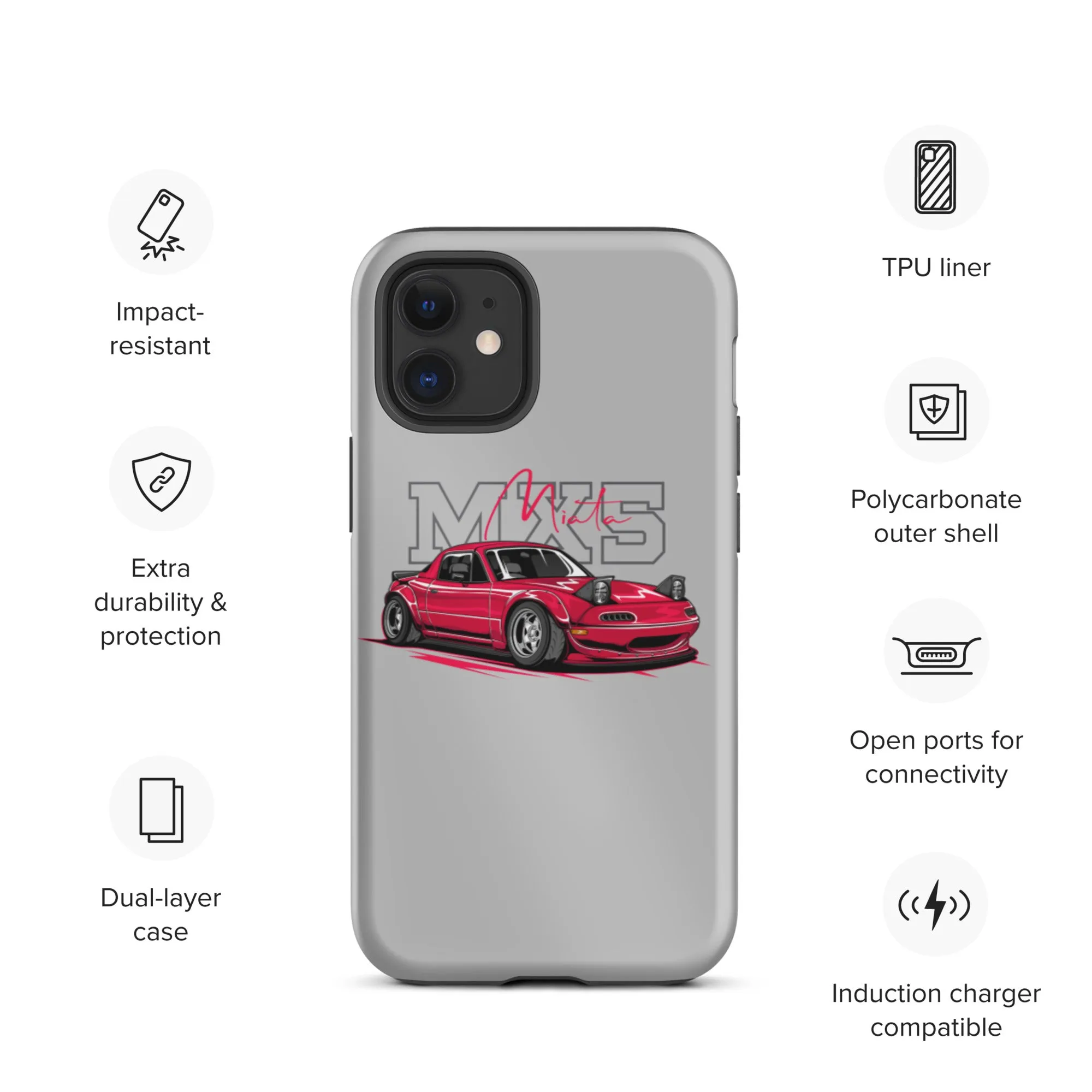 Miata MX5 Premium Car Culture iPhone Case