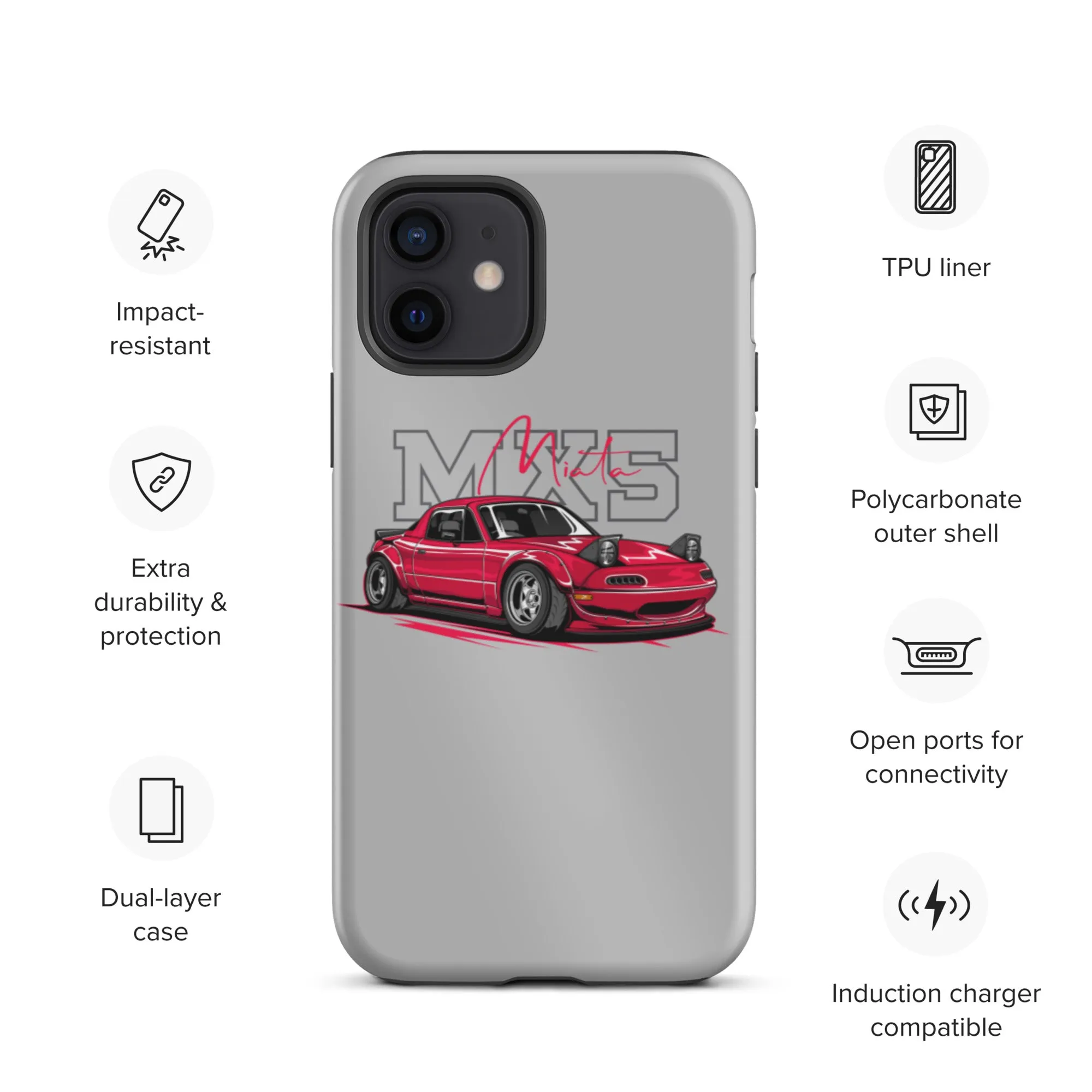 Miata MX5 Premium Car Culture iPhone Case