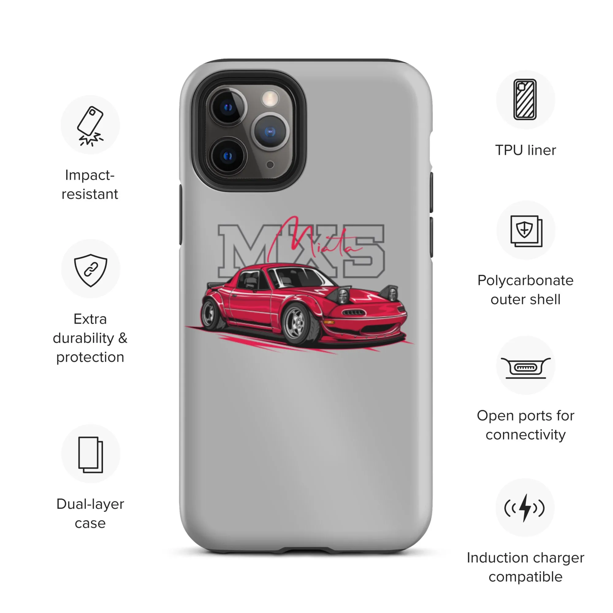 Miata MX5 Premium Car Culture iPhone Case