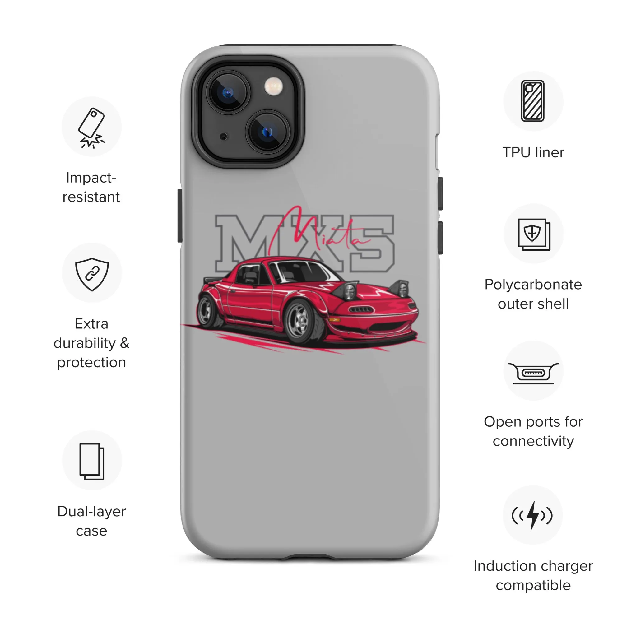 Miata MX5 Premium Car Culture iPhone Case