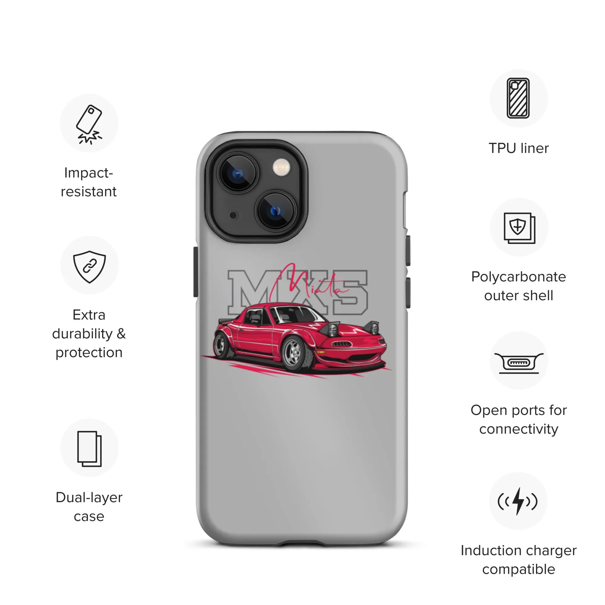 Miata MX5 Premium Car Culture iPhone Case