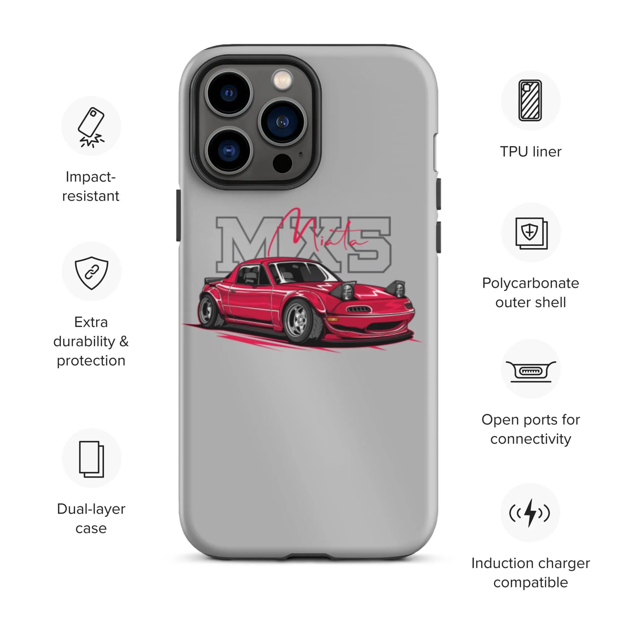 Miata MX5 Premium Car Culture iPhone Case