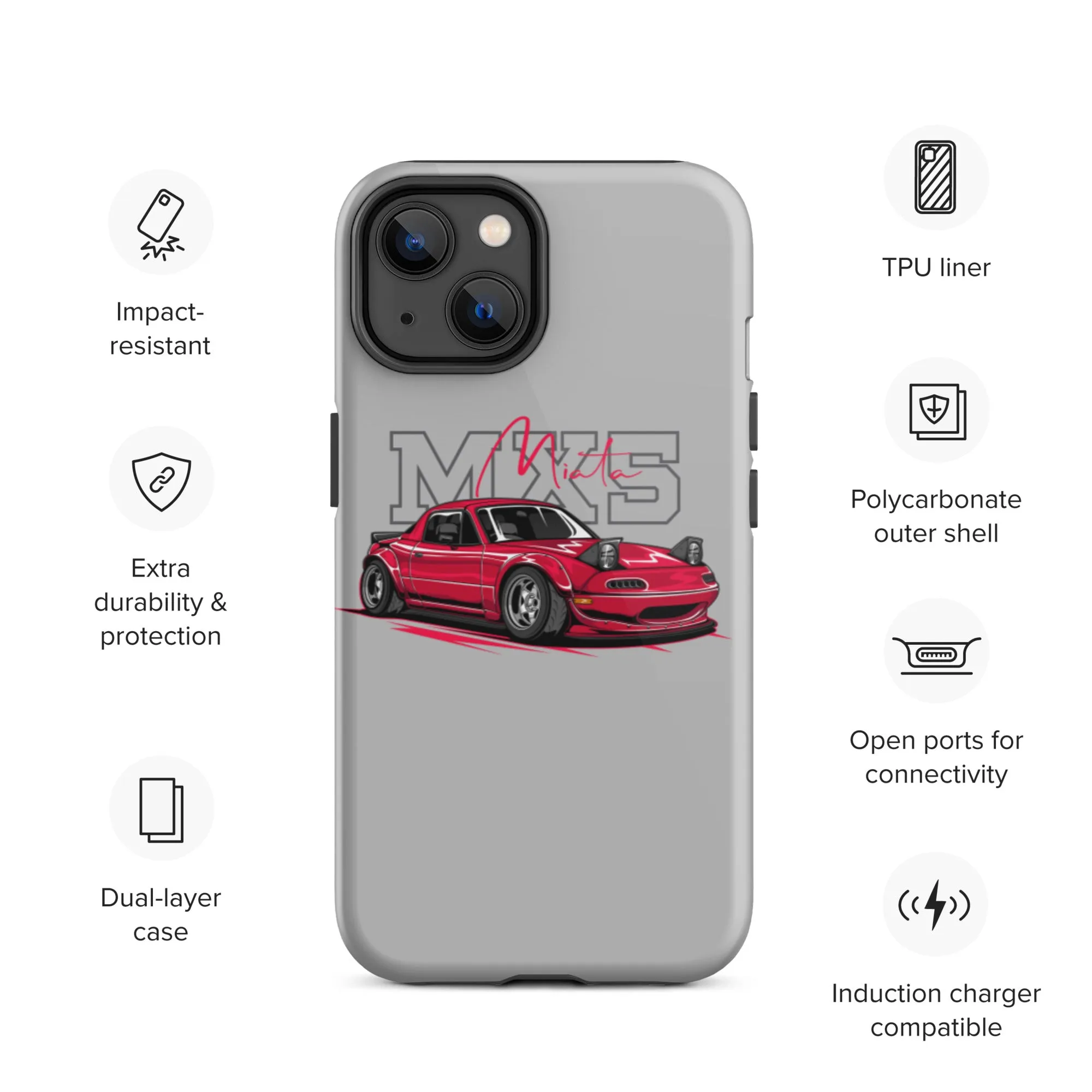 Miata MX5 Premium Car Culture iPhone Case