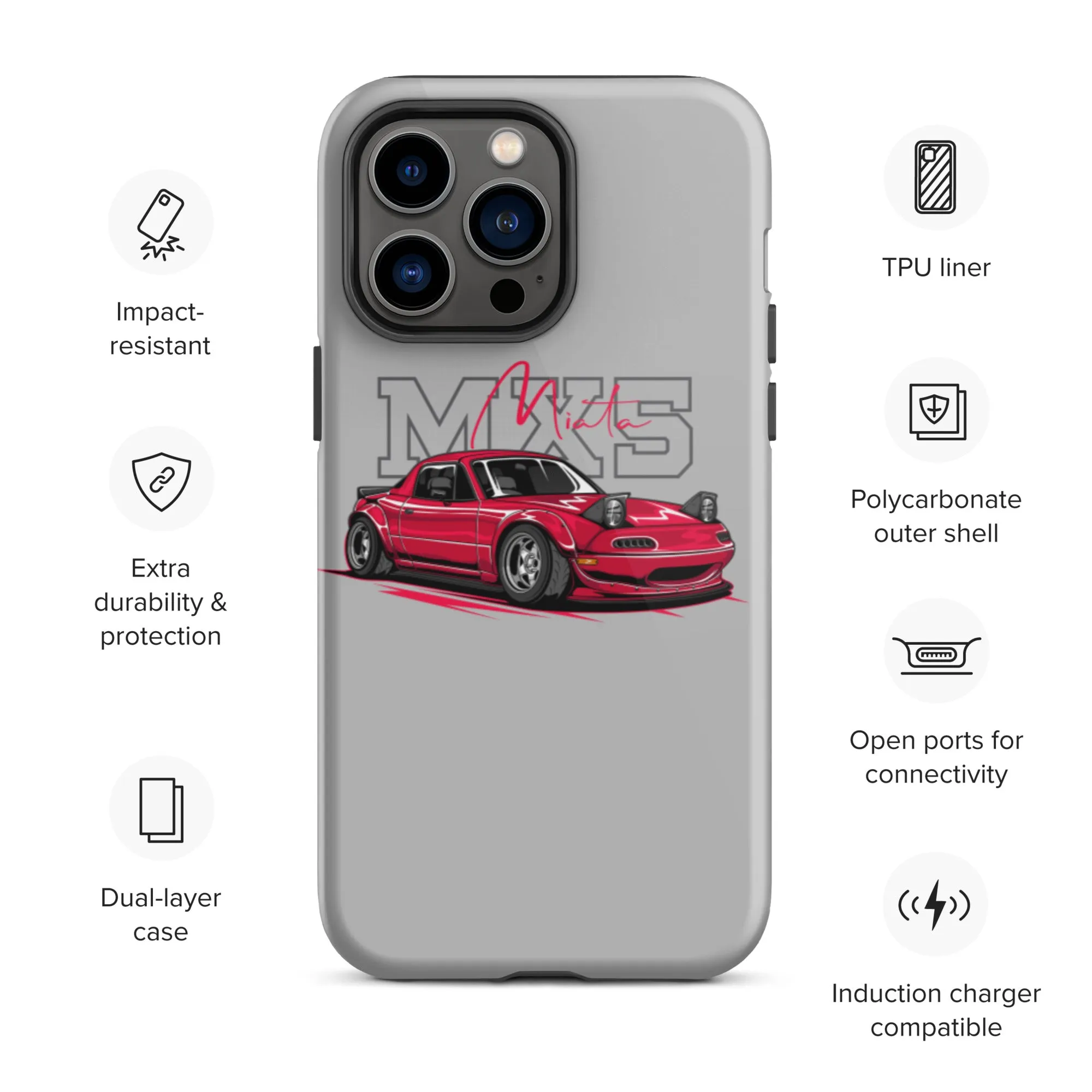 Miata MX5 Premium Car Culture iPhone Case