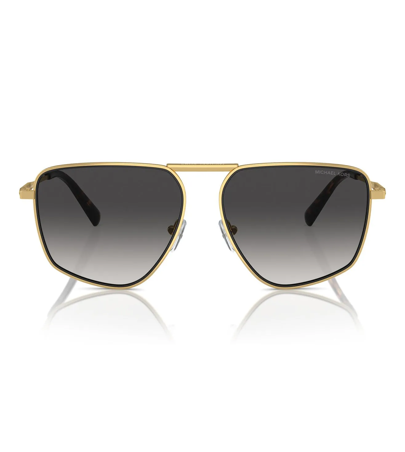 Micheal Kors Men Gold Aviator Sunglasses