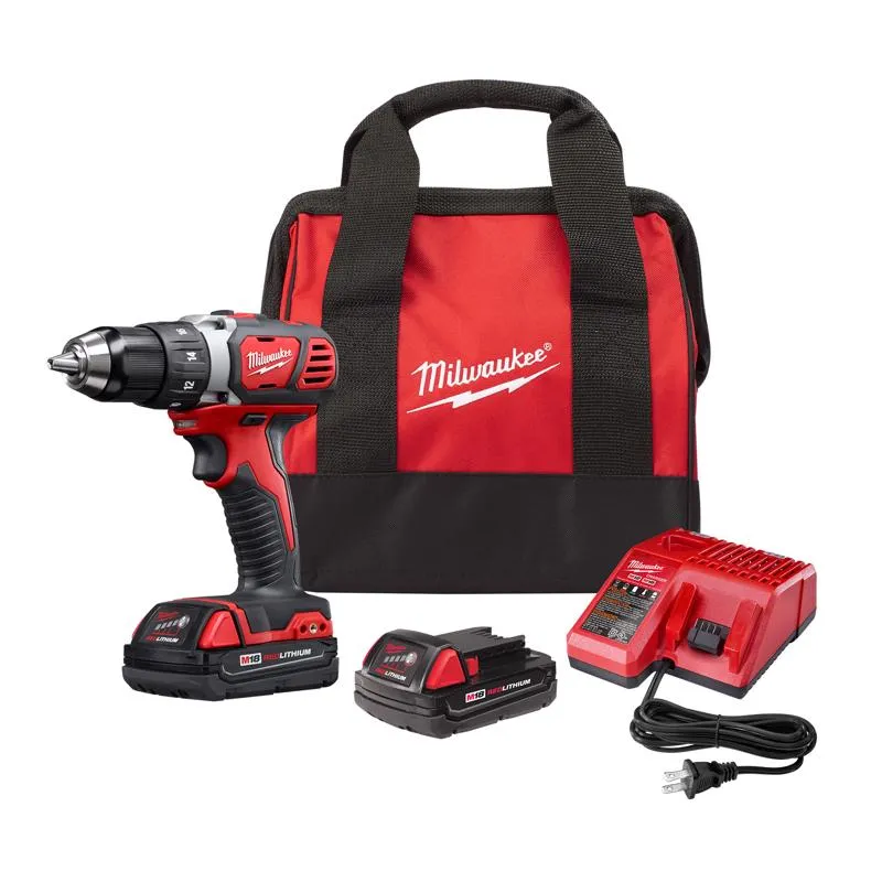 Milwaukee M18 1/2 in. Brushed Cordless Drill/Driver Kit (Battery & Charger)