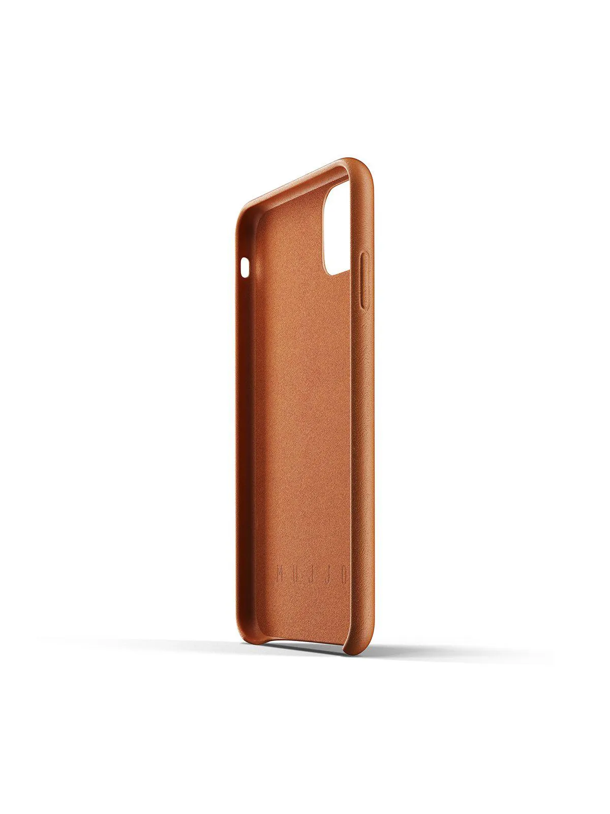 Mujjo Full Leather Wallet Case for iPhone 11 Pro Max Tan