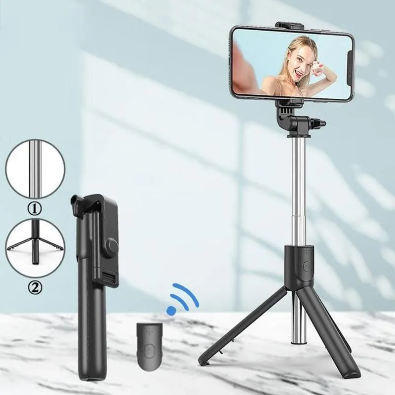 Multifunctional Wireless Bluetooth Selfie Stick