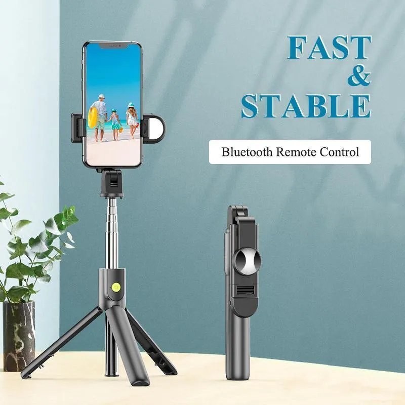 Multifunctional Wireless Bluetooth Selfie Stick