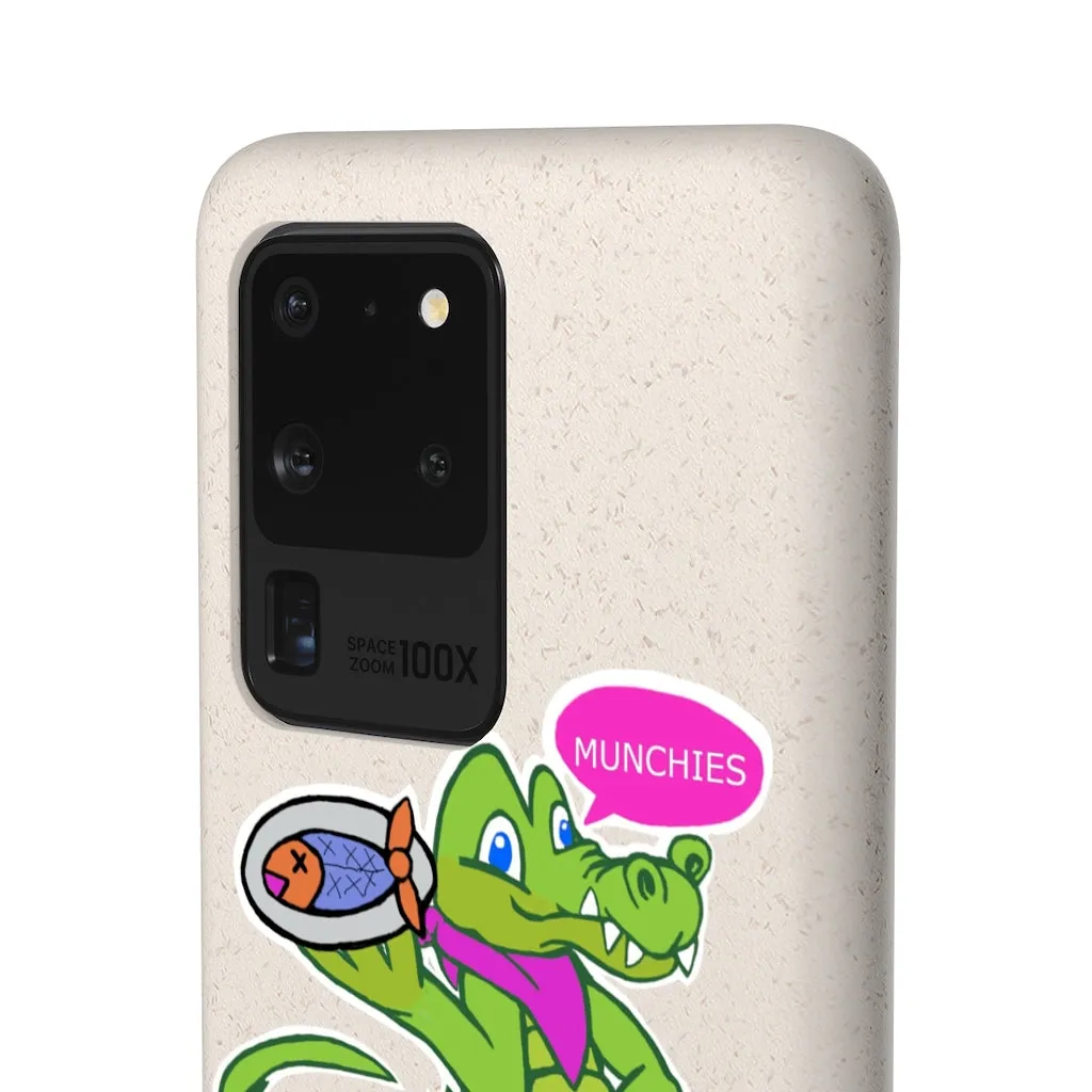 Munchies the Crocodile Biodegradable Case