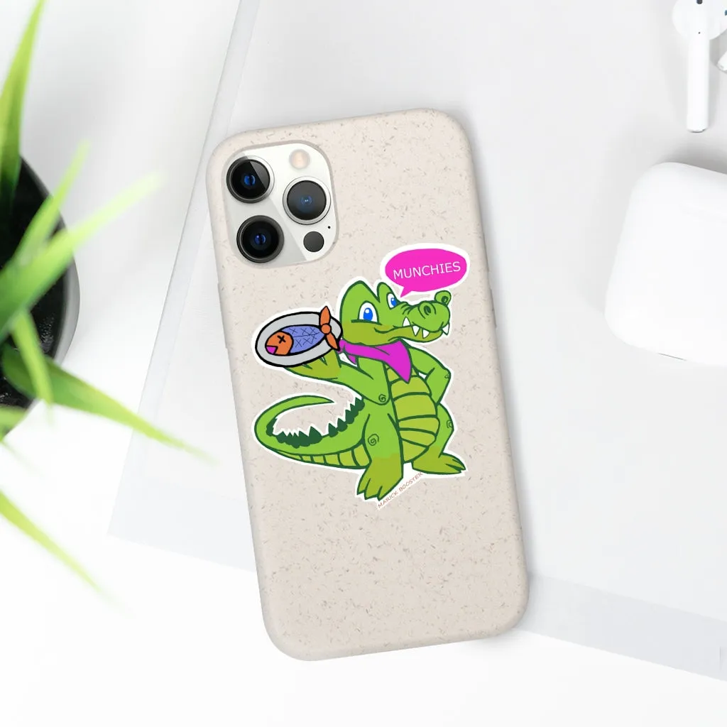 Munchies the Crocodile Biodegradable Case