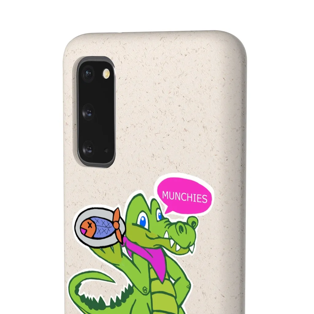 Munchies the Crocodile Biodegradable Case