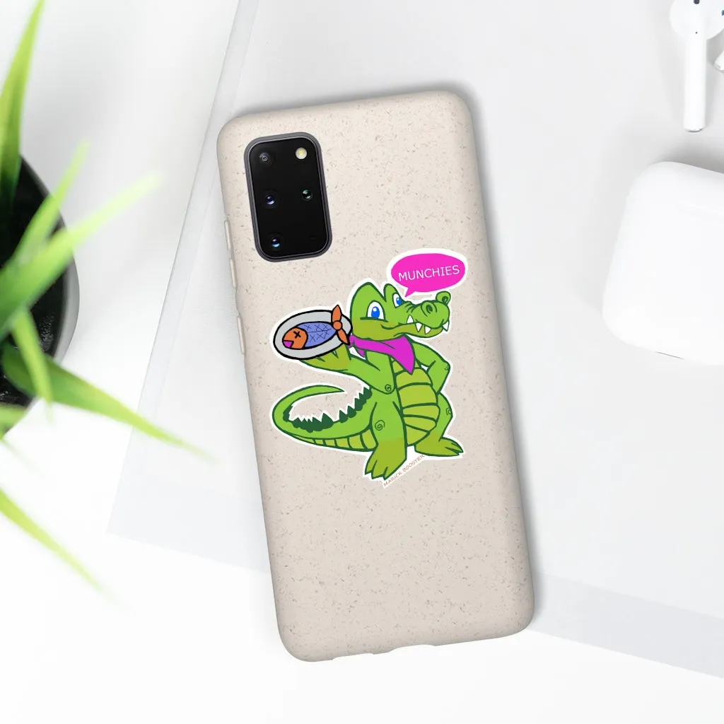 Munchies the Crocodile Biodegradable Case