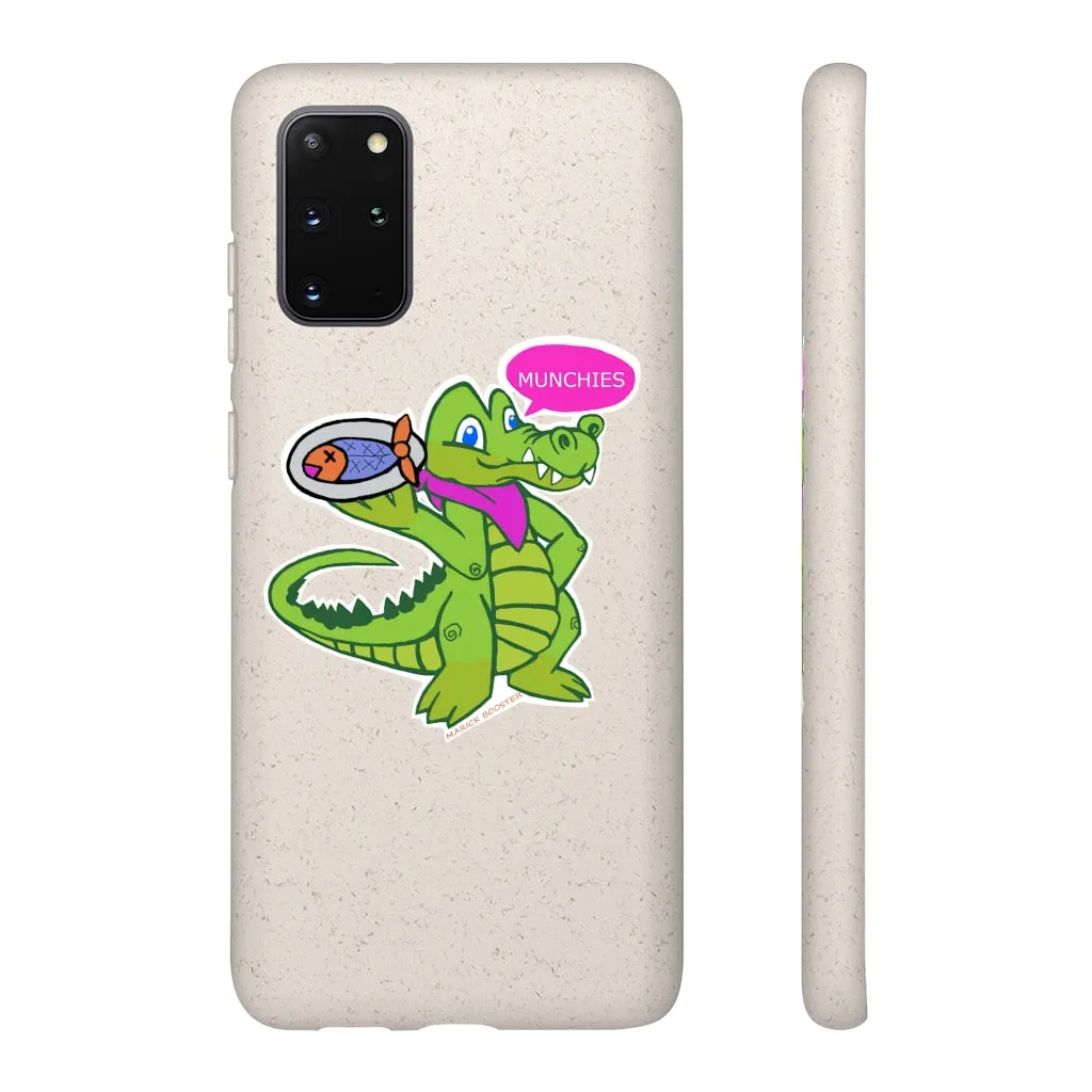 Munchies the Crocodile Biodegradable Case