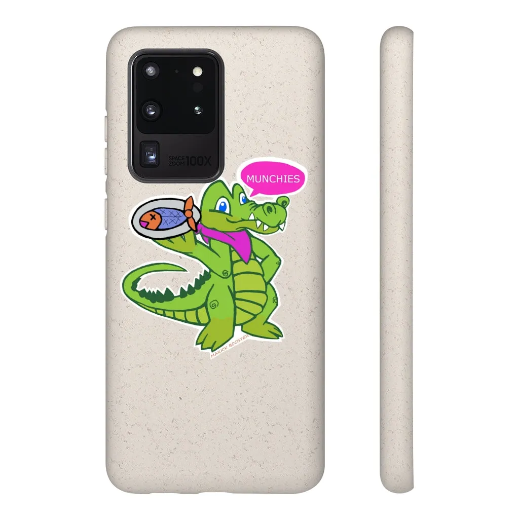 Munchies the Crocodile Biodegradable Case