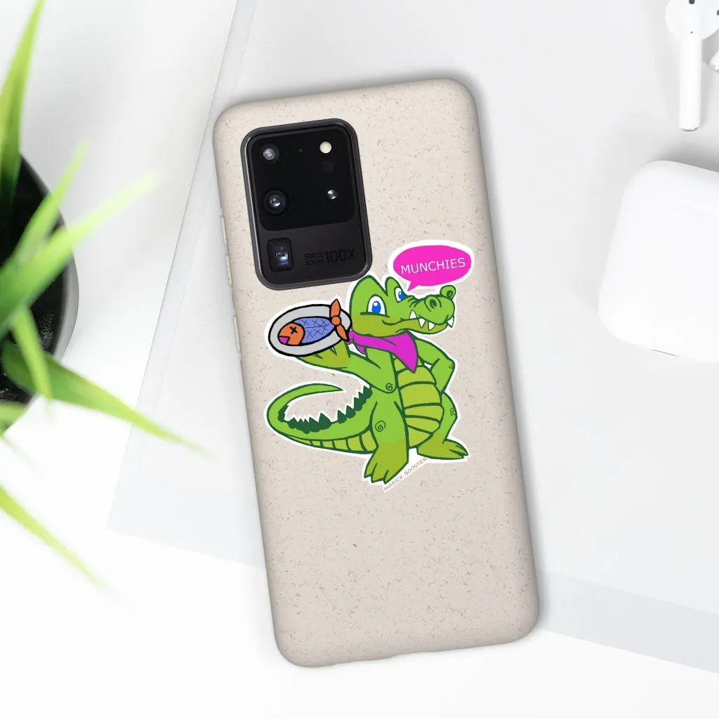 Munchies the Crocodile Biodegradable Case