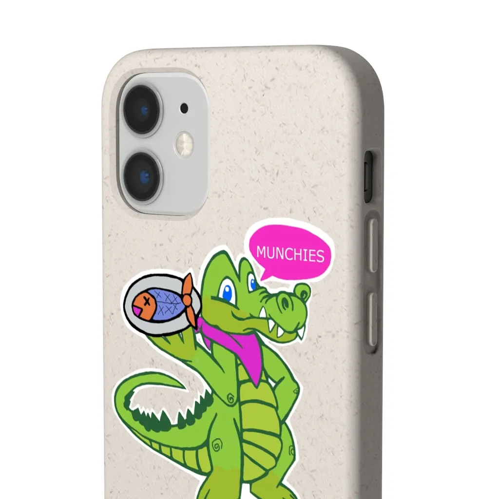 Munchies the Crocodile Biodegradable Case