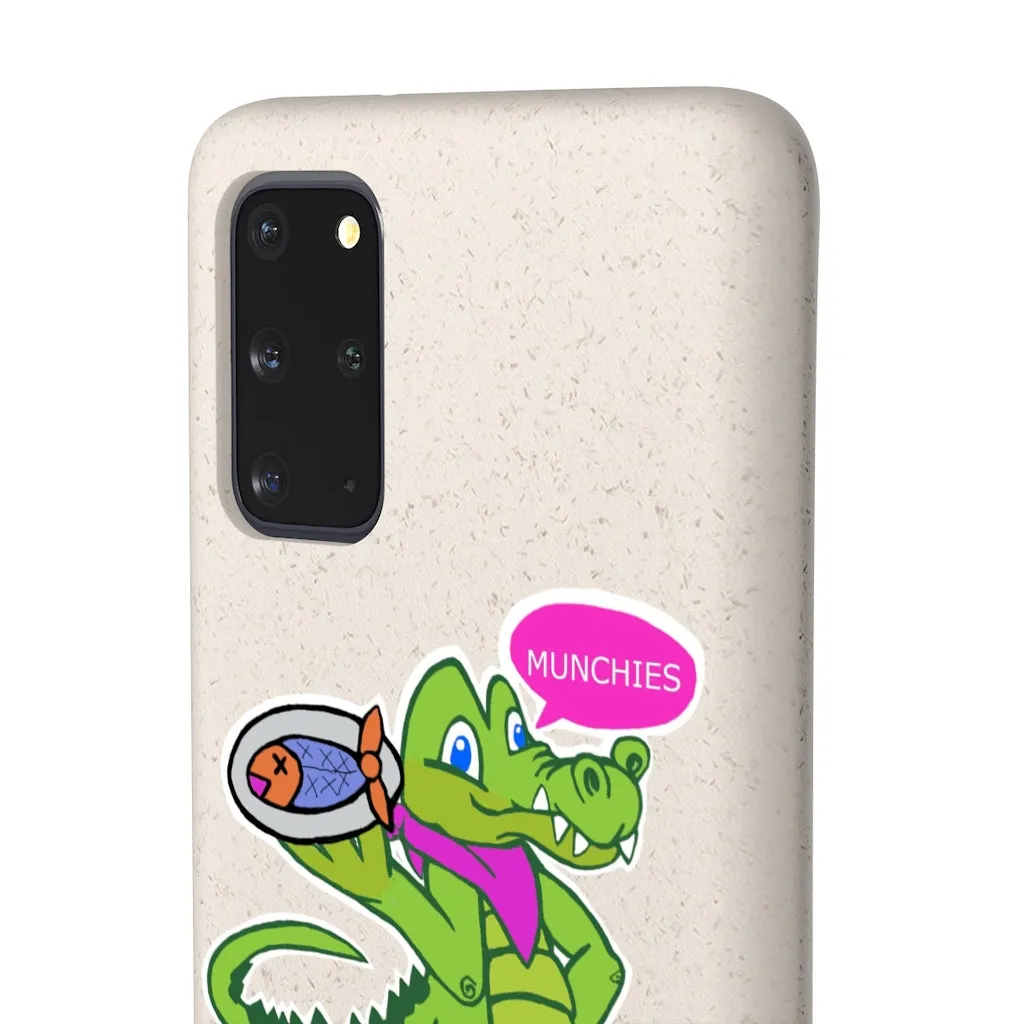 Munchies the Crocodile Biodegradable Case