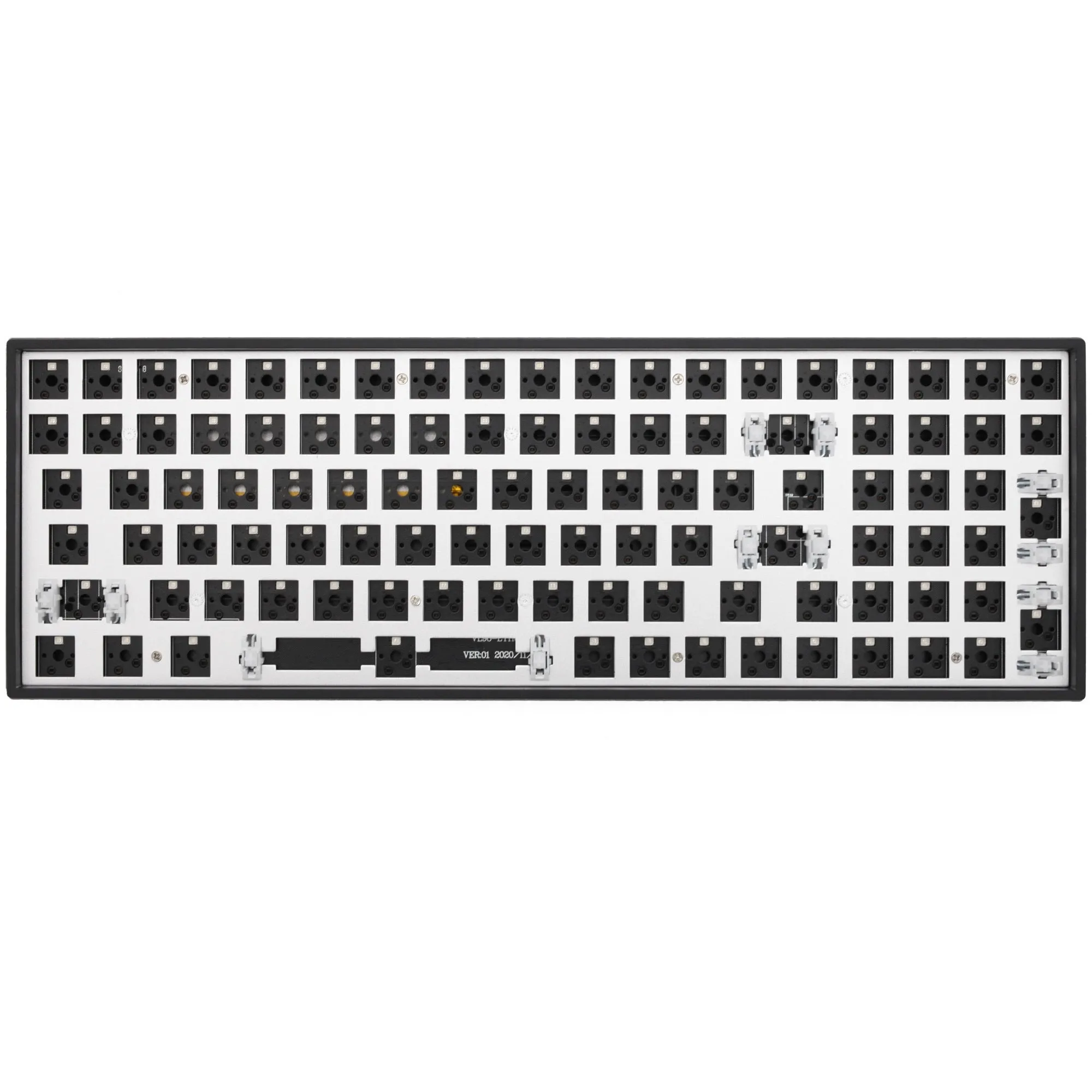 MXRSKEY 96U 96 key dual mode Bluetooth 5.0 Mechanical Keyboard Kit lighting effect RGB switch led type c software macro