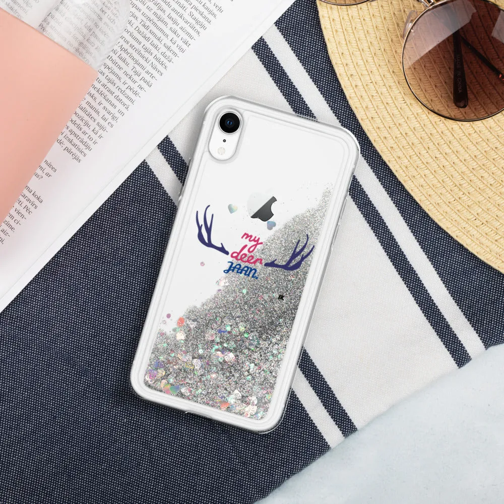 My Dear Jaan - Liquid Glitter Phone Case