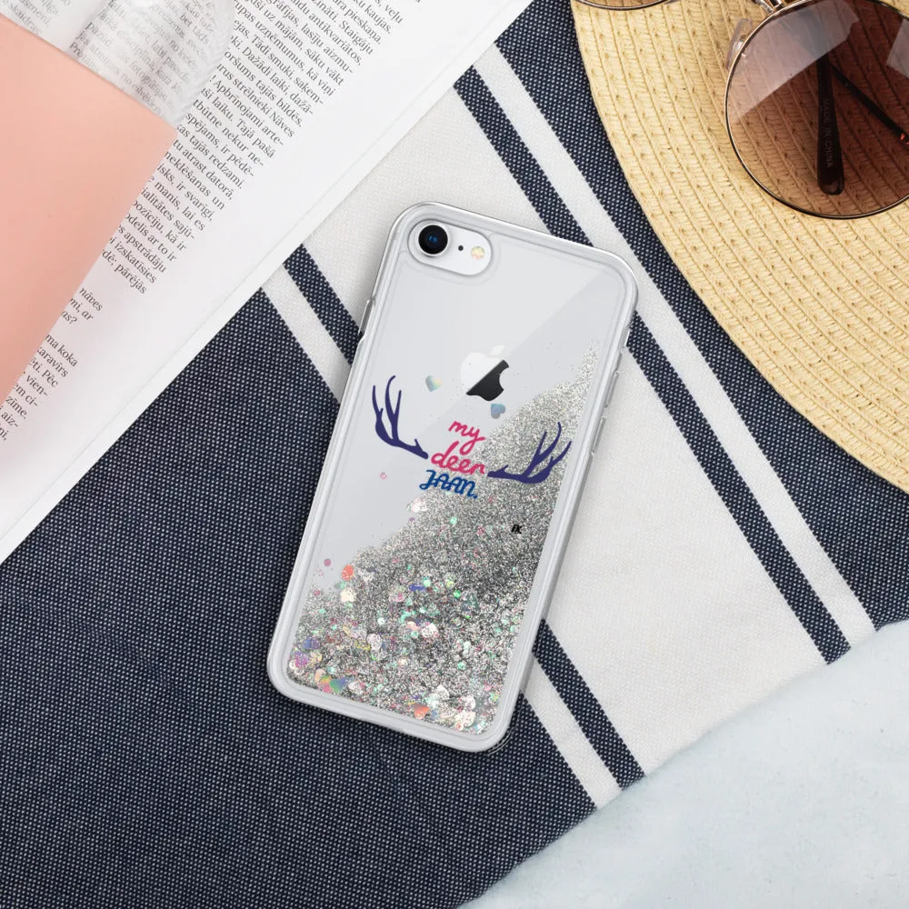 My Dear Jaan - Liquid Glitter Phone Case