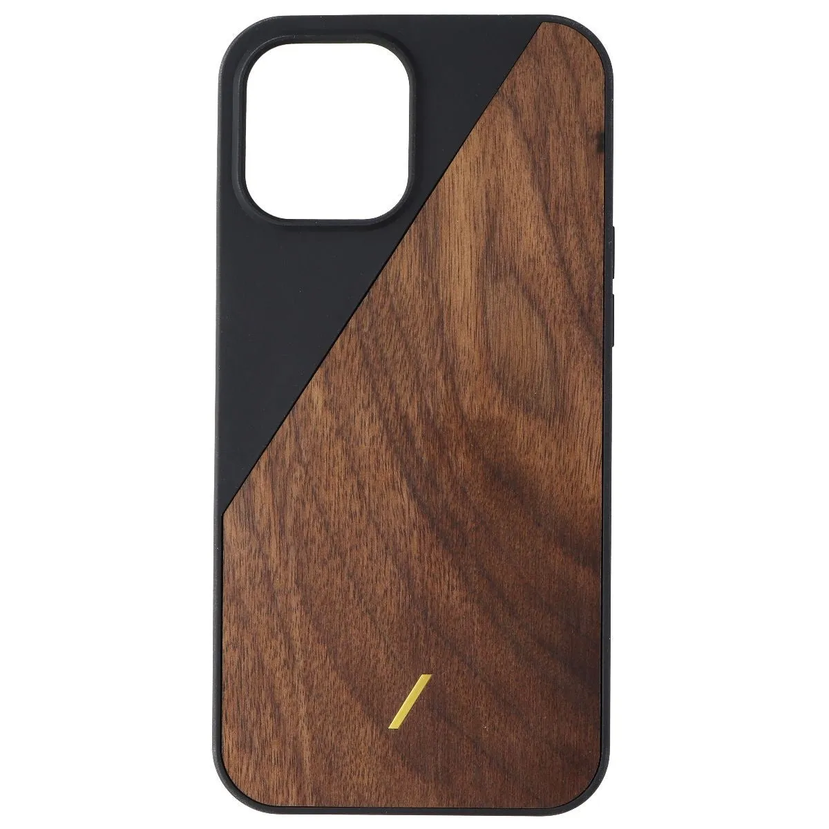 Native Union Clic Wooden Case for iPhone 12 Pro Max - Walnut/Black