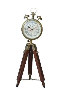 Nauticaz Clock with Tripod Stand Nautical Clock