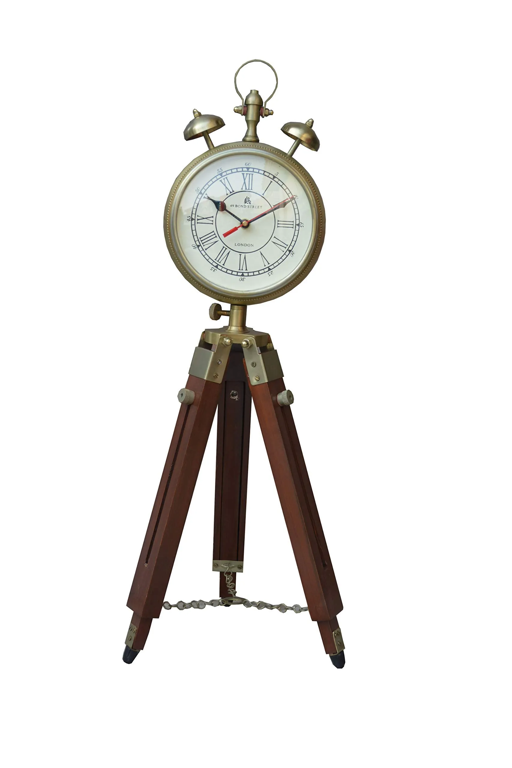 Nauticaz Clock with Tripod Stand Nautical Clock