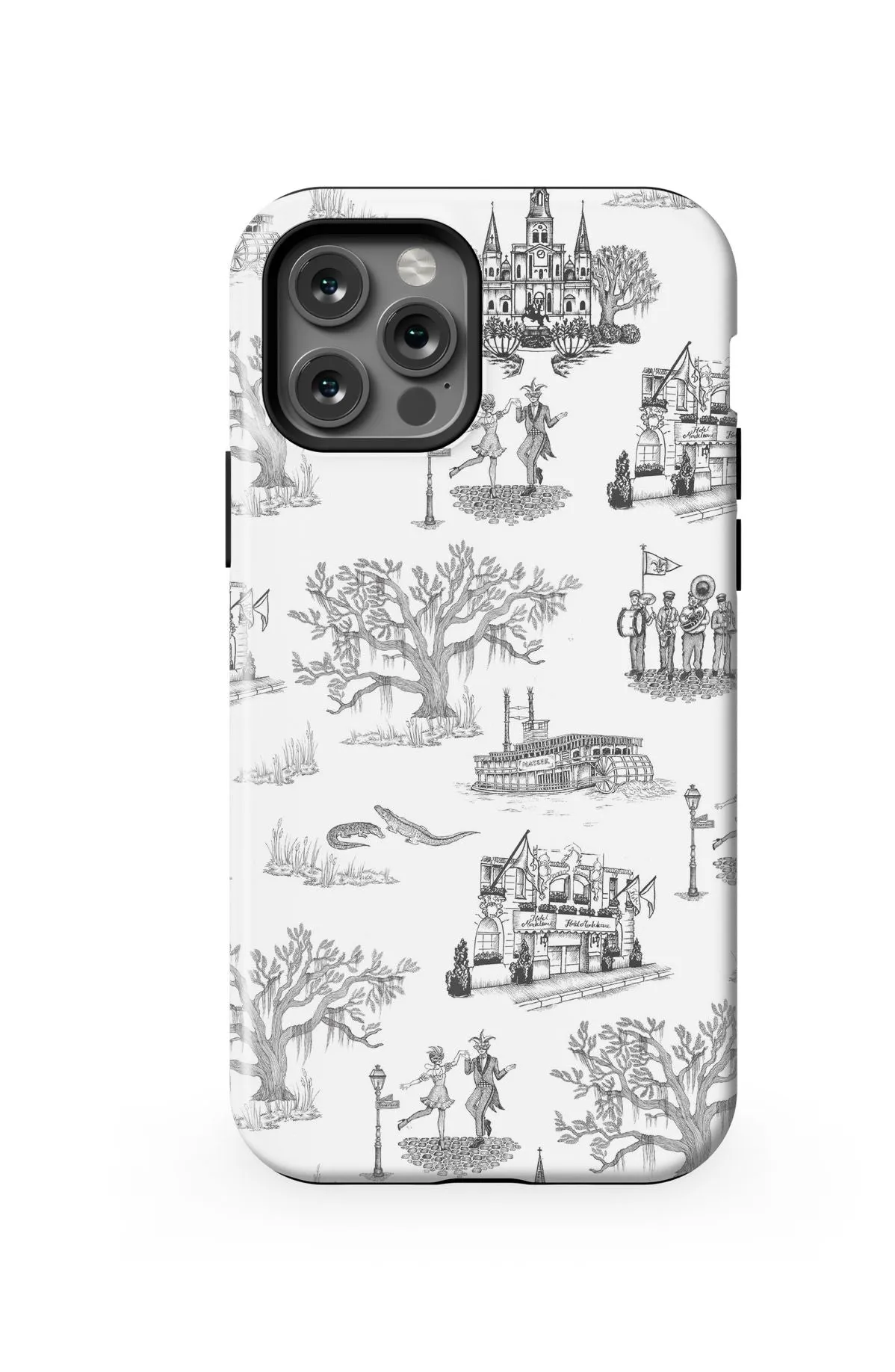 New Orleans Toile iPhone Case