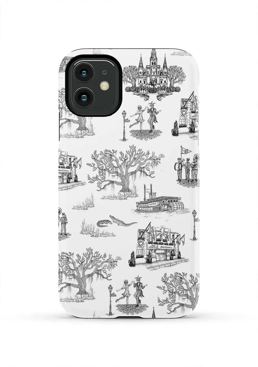 New Orleans Toile iPhone Case