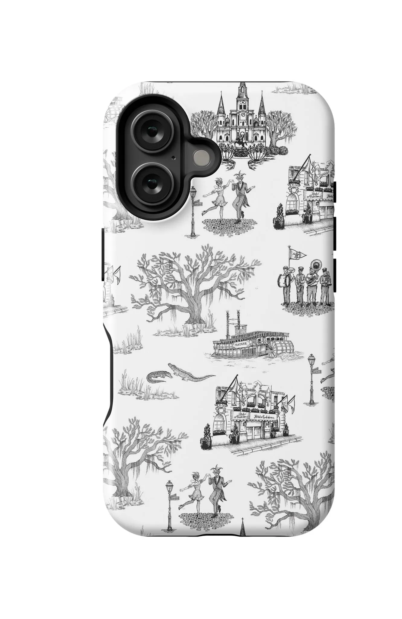 New Orleans Toile iPhone Case