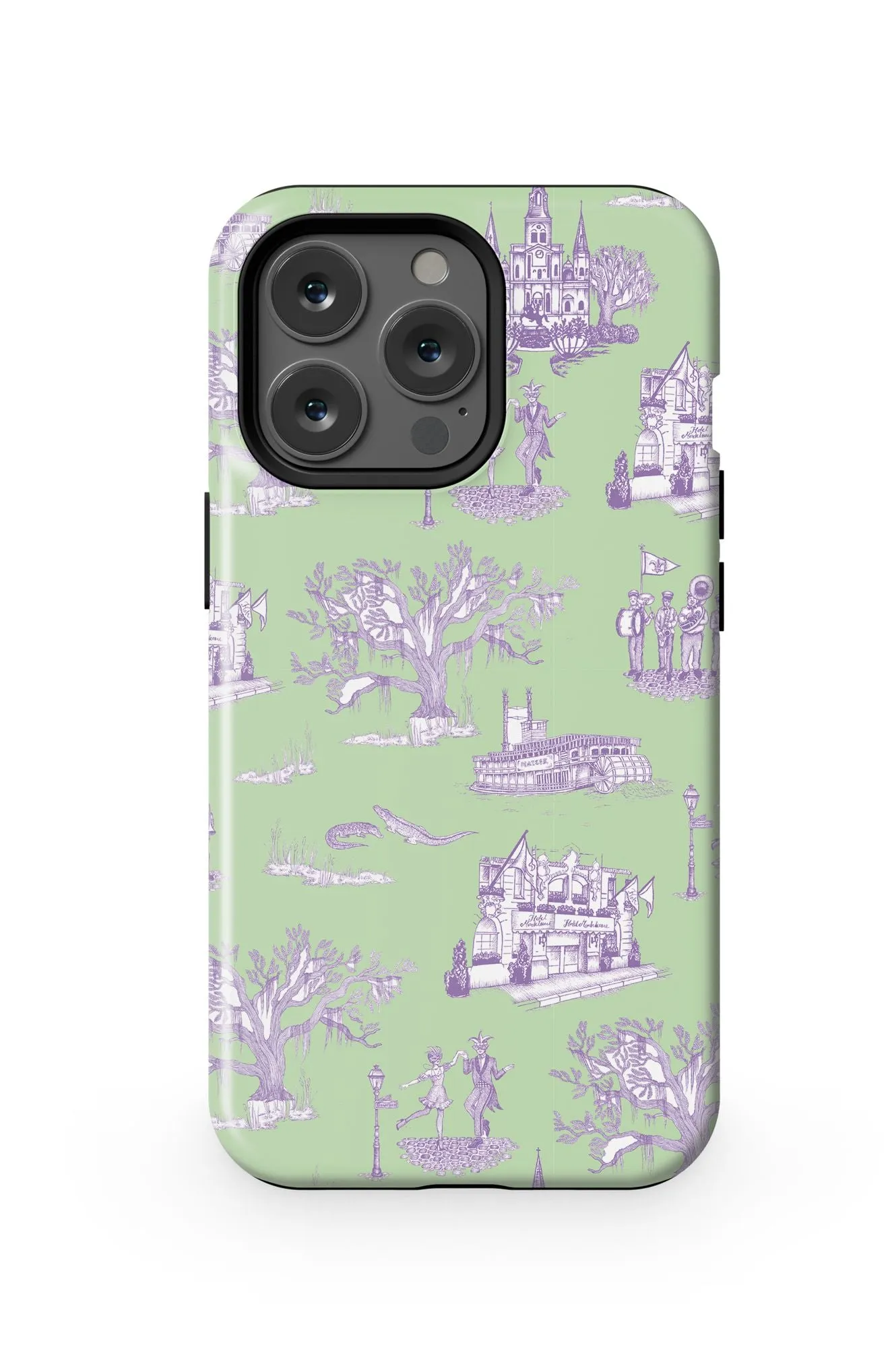 New Orleans Toile iPhone Case