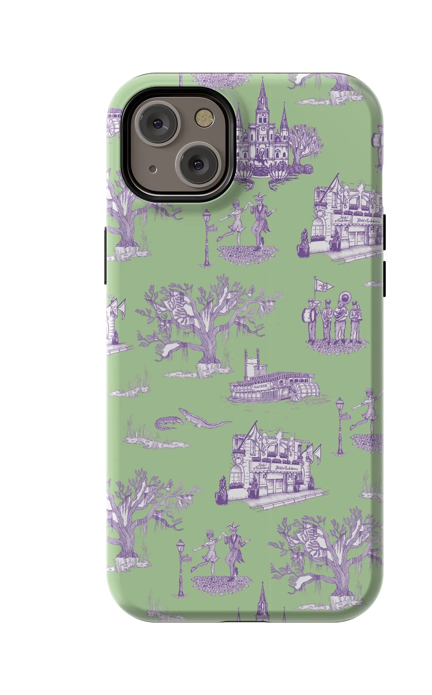 New Orleans Toile iPhone Case