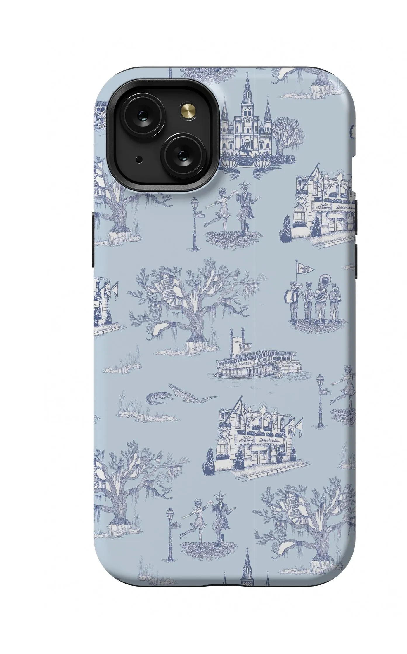 New Orleans Toile iPhone Case