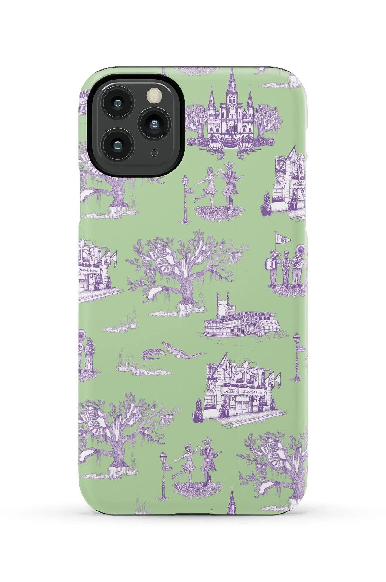 New Orleans Toile iPhone Case