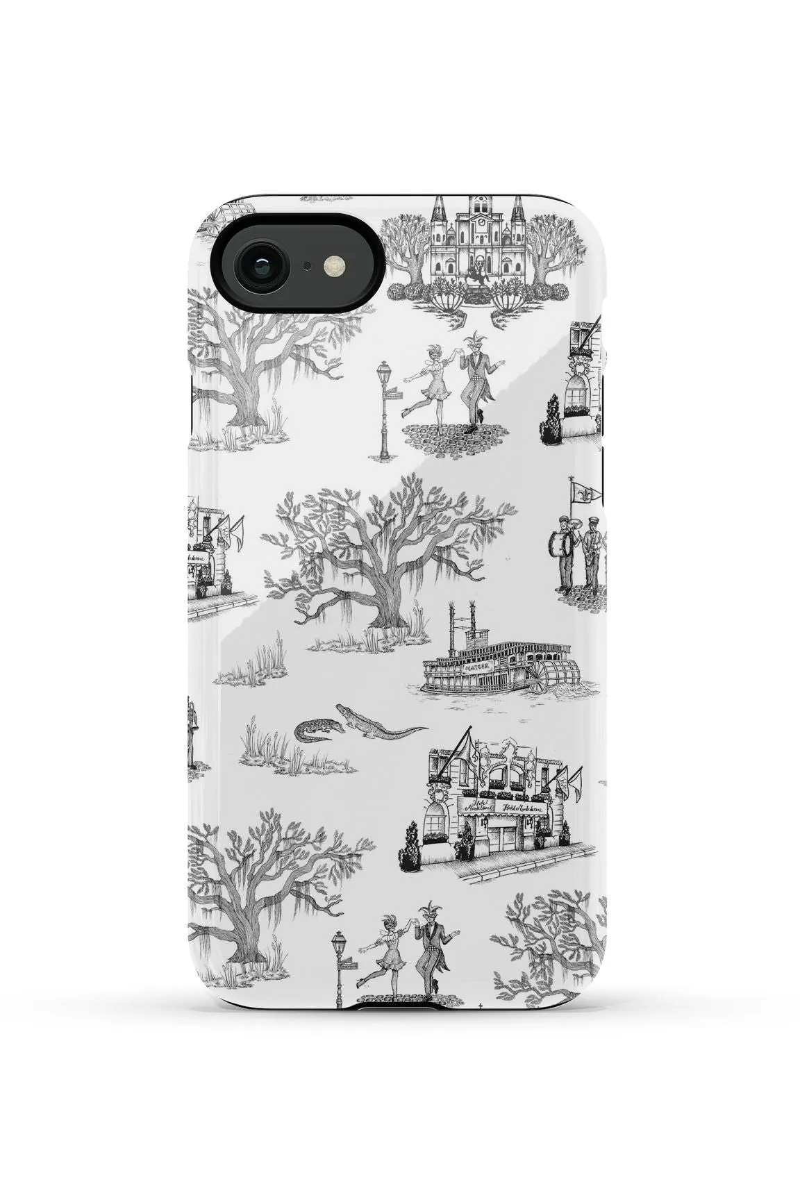 New Orleans Toile iPhone Case