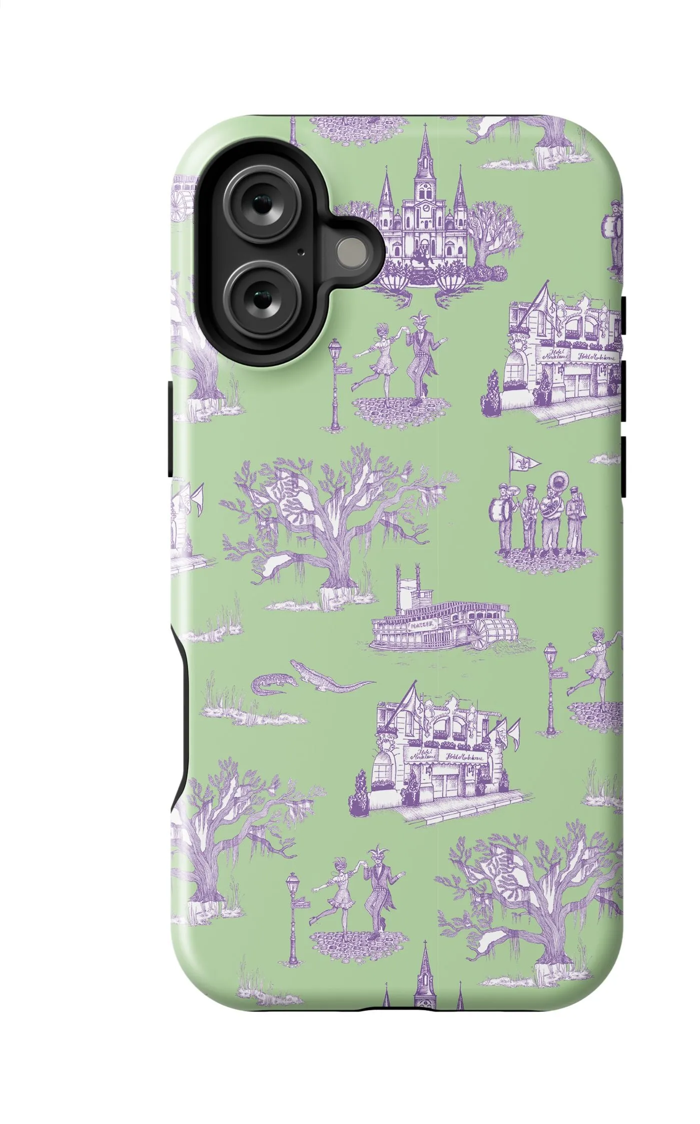 New Orleans Toile iPhone Case