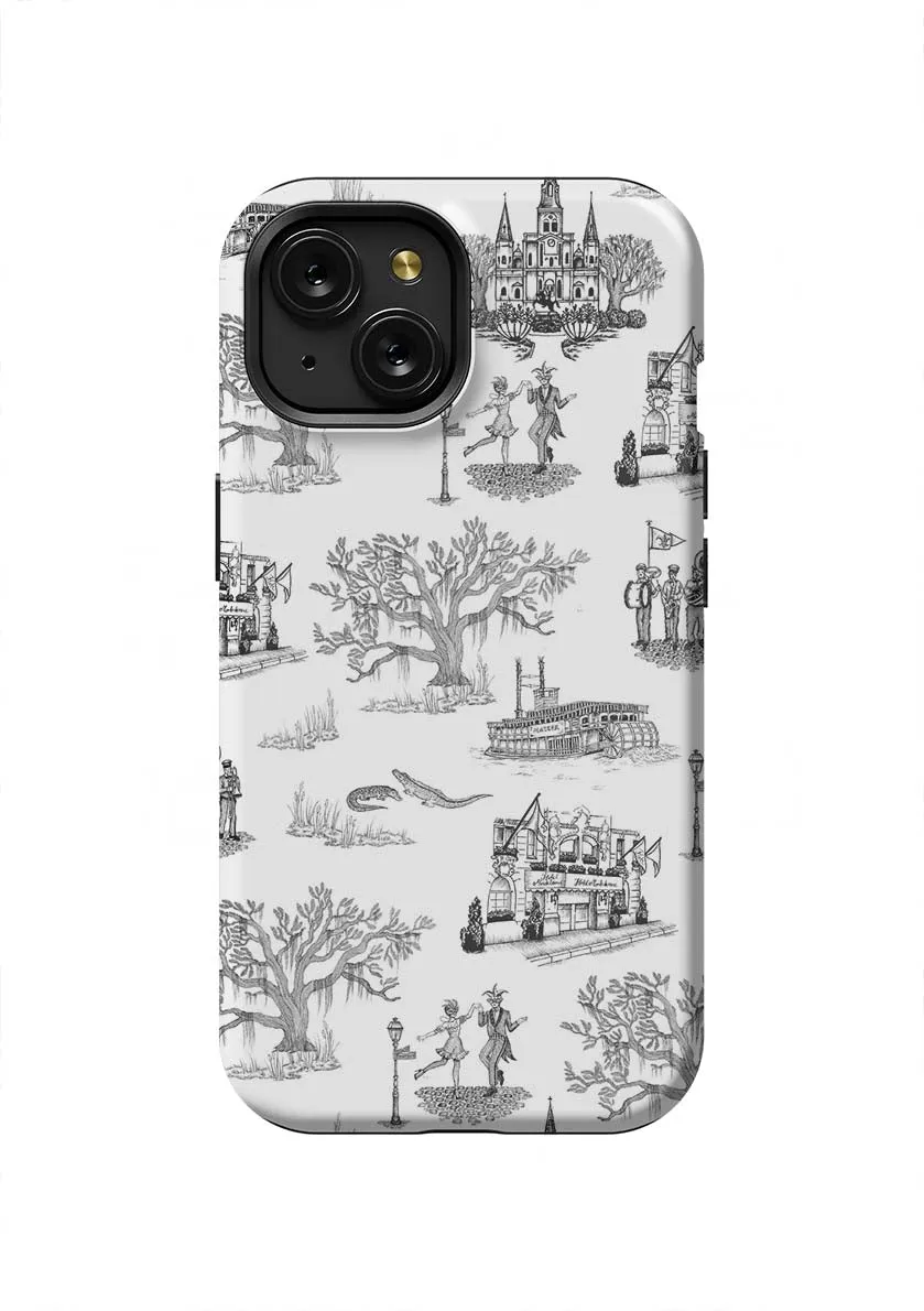 New Orleans Toile iPhone Case