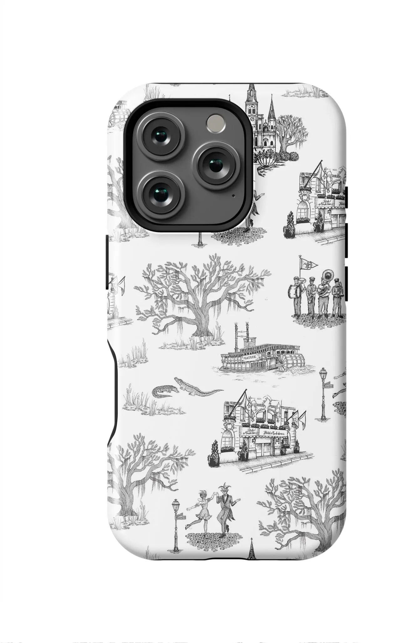 New Orleans Toile iPhone Case