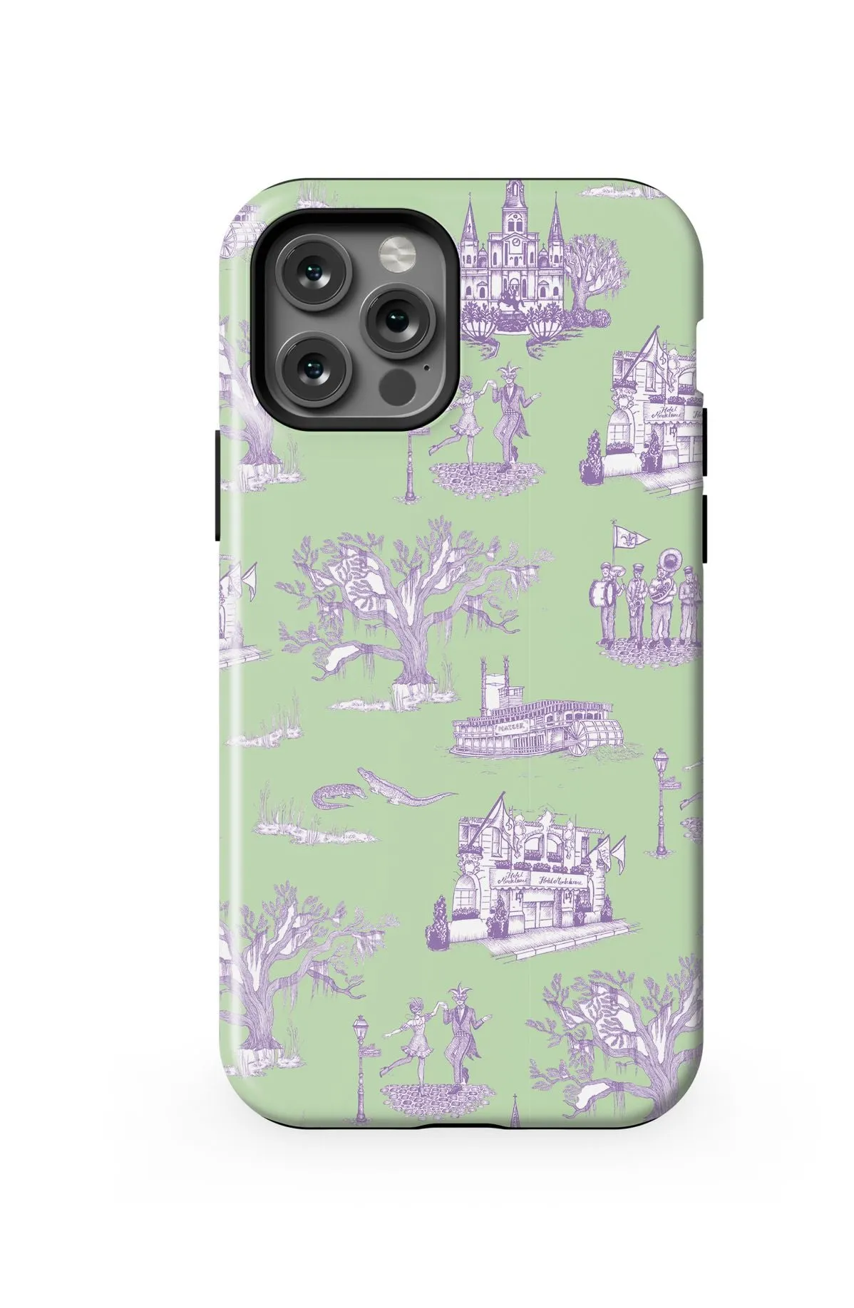 New Orleans Toile iPhone Case