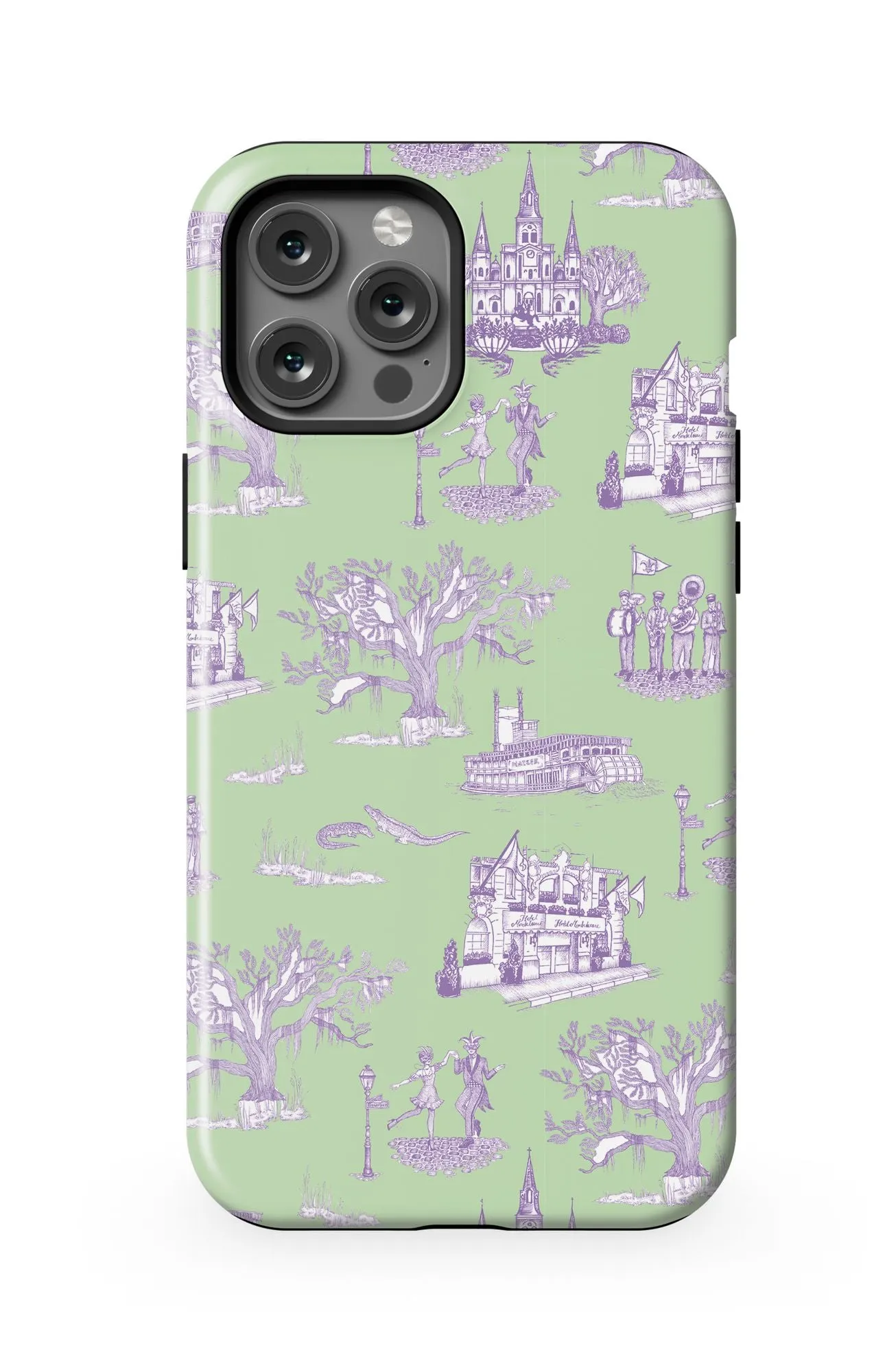 New Orleans Toile iPhone Case