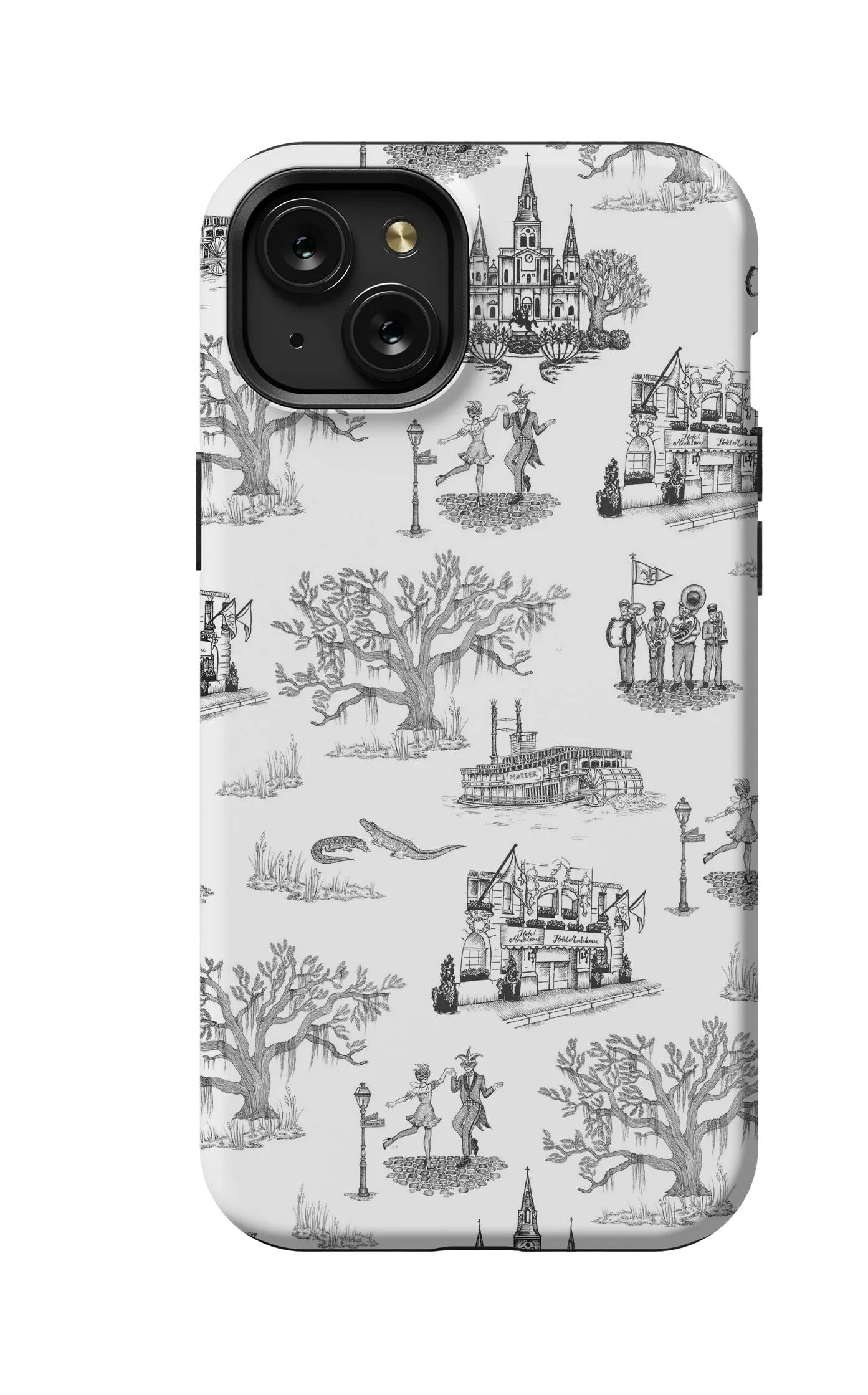 New Orleans Toile iPhone Case