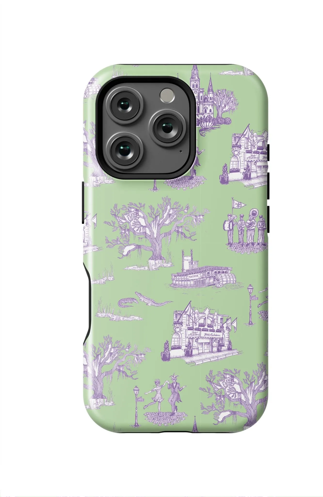 New Orleans Toile iPhone Case