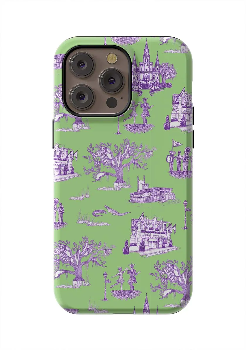 New Orleans Toile iPhone Case