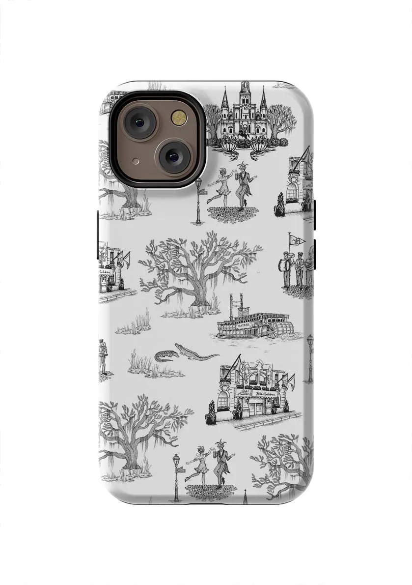 New Orleans Toile iPhone Case