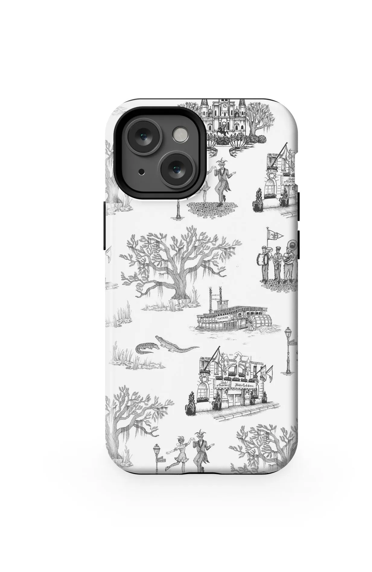 New Orleans Toile iPhone Case